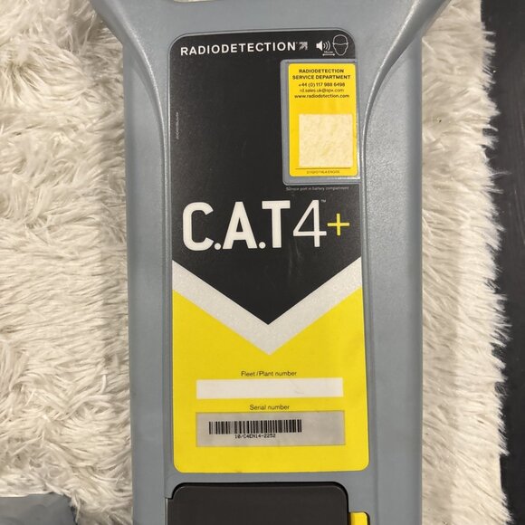 Radiodetection SPX CAT 4+ Locator w/ Genny4 Transmitter w/ Clamp - Picture 6 of 11